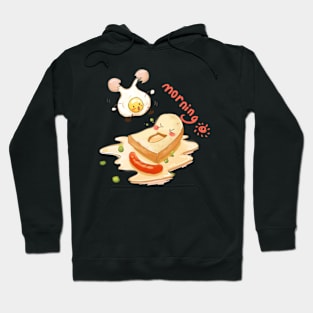 Good Morning cartoony Hoodie